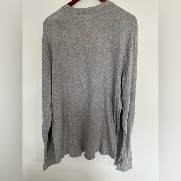 Champion Gray Long Sleeve Shirt size XL - Picture 5 of 5